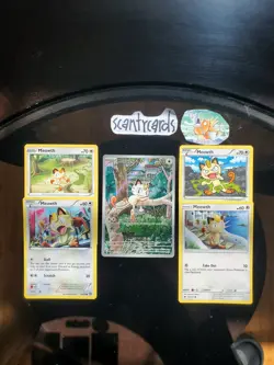 Pokemon Phantasmal Flames Meowth 106/094 Cat Lover Card Set Mini Collection - Image 1