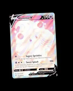 NM Shining Fates Holo Cute Card Alcremie V (Full Art) 064/072 2 - Image 1