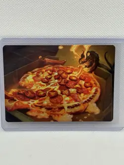 Spicy Oatmeal Pizza Art Card Art Series: TMNT Regular 11/54 - Image 1