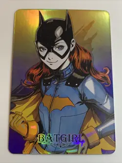 Batgirl Batman DC 38 Goddess Anime Waifu Holo Art Card ACG Carddass Girl Sexy - Image 1