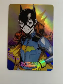 Batgirl Batman DC 38 Goddess Anime Waifu Holo Art Card ACG Carddass Girl Sexy - Image 5
