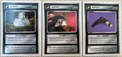 Artifact Rare Lot Star Trek CCG Card Game Premiere Alpha 1994 Kurlan Naiskos - Image 1