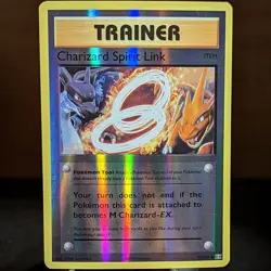 Charizard Spirit Link 75/108 LP/NM Reverse Holo XY Evolutions Pokemon card shiny - Image 1