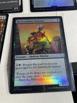 Magic: The Gathering (MTG) - FDN Reassembling Skeleton U0182 Foil NM - Image 1
