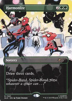 Harmonize Secret Lair Spiderman Regular - Image 1