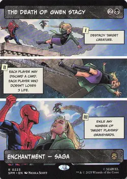 The Death of Gwen Stacy (Borderless) Marvel's Spider-Man Foil - Image 1