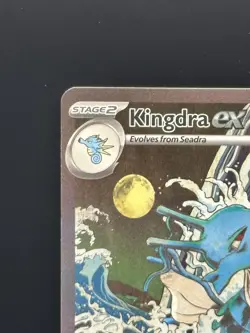Kingdra ex 131 Sv: Scarlet & Violet Holo - Black Star Promo - TCG Pokemon - NM - Image 2