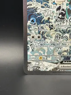 Kingdra ex 131 Sv: Scarlet & Violet Holo - Black Star Promo - TCG Pokemon - NM - Image 5