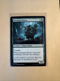 MTG Avenging Hunter CLB 215 C NM Regular - Image 1