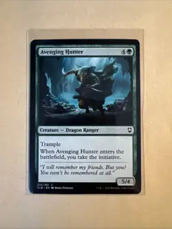 MTG Avenging Hunter CLB 215 C NM Regular - Image 2