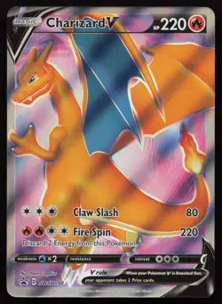 Charizard V SWSH050 Holo Promo Sword & Shield Promo Pokemon NM - Image 1