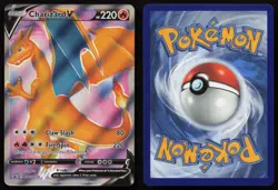 Charizard V SWSH050 Holo Promo Sword & Shield Promo Pokemon NM - Image 3