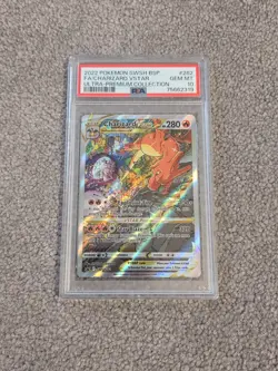 CHARIZARD VSTAR PSA 10 2022 POKEMON SWSH BSP #SWSH262 ULTRA PREMIUM COLL 6105 - Image 1