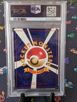 1998 Pokemon Japanese Tauros #128 Glossy Vending Series 3 PSA 5 EX - Image 2