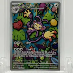 Pokemon TCG Phantasmal Flames Ambipom #107/094 Illustration Rare NM - Image 1