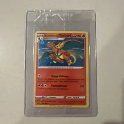 Special Delivery Charizard Pokemon Center Promo Card Sealed SWSH075 IN HAND - Image 1