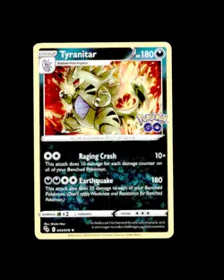 NM Pokemon GO Holo Tyranitar 043/078 - Image 1