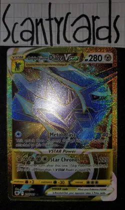 Pokemon NM Origin Forme Dialga VSTAR Astral Radiance - (Secret) 210/189 - Image 2