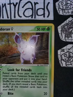 Pokemon NM FireRed & LeafGreen Reverse Holo Nidoran F 70/112 - Image 4