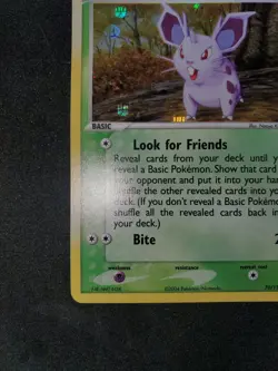 Pokemon NM FireRed & LeafGreen Reverse Holo Nidoran F 70/112 - Image 5