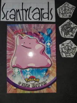 Pokemon LP 2000 Topps Pokemon TV Animation Edition Series 3 Non Holo #132 Ditto - Image 2