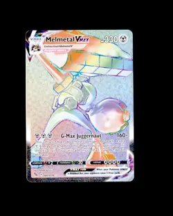 NM Pokemon GO Holo Melmetal VMAX (Secret) 080/078 - Image 1