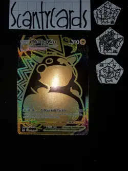 Pokemon NM Lost Origin Trainer Gallery Holo Pikachu VMAX (Secret) TG29/TG30 - Image 1