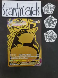 Pokemon NM Lost Origin Trainer Gallery Holo Pikachu VMAX (Secret) TG29/TG30 - Image 2