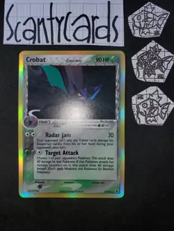 Pokemon NM Delta Species Holo Crobat 2/113 - Image 1
