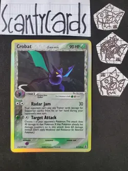 Pokemon NM Delta Species Holo Crobat 2/113 - Image 2