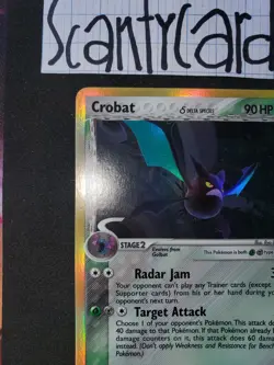 Pokemon NM Delta Species Holo Crobat 2/113 - Image 3