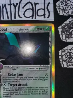 Pokemon NM Delta Species Holo Crobat 2/113 - Image 4