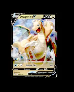 NM Pokemon GO Holo Dragonite V 049/078 - Image 1
