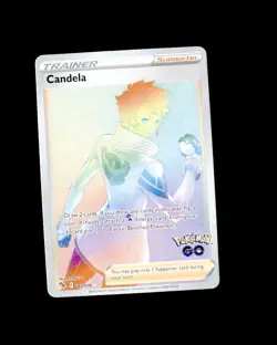 NM Pokemon GO Holo Candela (Secret) 083/078 - Image 1