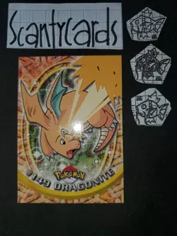 Topps 2000 Pokemon TV Animation Edition Series 3 #149 Dragonite - Image 2