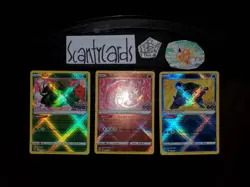 Pokemon Radiant Venusaur 4/78 Charizard 11/78 Blastoise 18/78 Mini Collection NM - Image 2