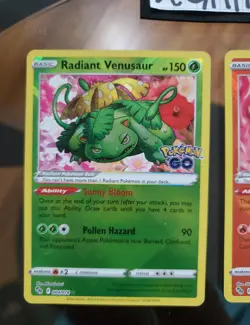 Pokemon Radiant Venusaur 4/78 Charizard 11/78 Blastoise 18/78 Mini Collection NM - Image 4