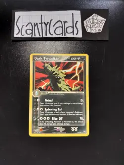 🚀 Pokemon LP Team Rocket Returns Regular Dark Tyranitar 20/109 - Image 1