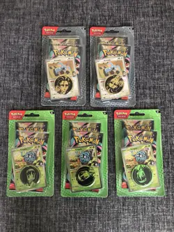 5 Check Lane Ascended Heroes Blister Pack Tangela,Komala promo Pokemon TCG - Image 1