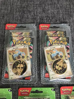 5 Check Lane Ascended Heroes Blister Pack Tangela,Komala promo Pokemon TCG - Image 2
