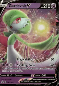 Gardevoir V Holo Promo SWSH: Sword & Shield Promo Cards SWSH105 LP - Image 1