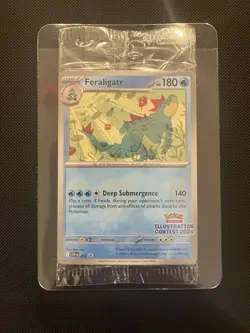 Pokemon TCG Illustration Contest 2024 Promo Cards SEALED (All 3 Promos) - Image 1