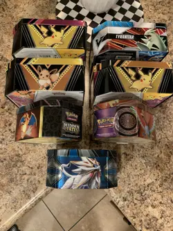 Pokemon Tins, Lot of 7, Empty with No Cards - Image 3