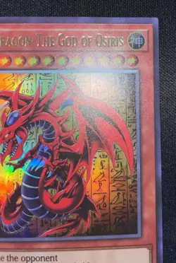 P R O X Y YuGiOh Stainless Steel Egyptian God Card set - Near Mint - Image 3