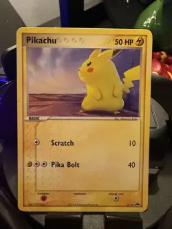 Pokemon Pikachu 6/10 2004 Nintendo Basic Card Lot (3x) TCG Lightning - Image 1