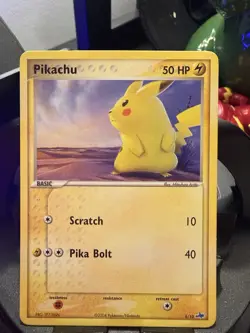 Pokemon Pikachu 6/10 2004 Nintendo Basic Card Lot (3x) TCG Lightning - Image 3