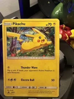 Pokemon Pikachu SM04 & 28/73 Holo 2-Card Lot Basic Lightning TCG - Image 3