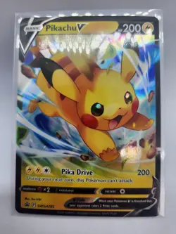 Pikachu V SWSH285 SWSH: Sword & Shield Promo Cards Holo - Image 1