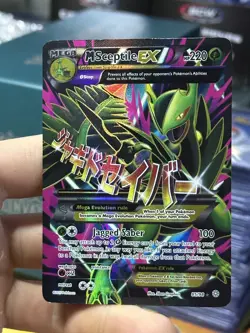 #2 M Sceptile EX 85/98 Ancient Origins 2015 Full Art Holo Pokemon Card TCG - Image 3