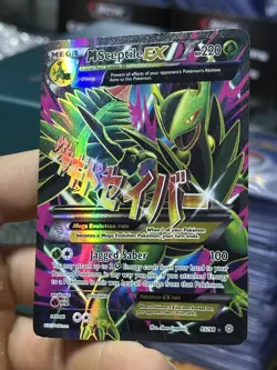 #2 M Sceptile EX 85/98 Ancient Origins 2015 Full Art Holo Pokemon Card TCG - Image 4